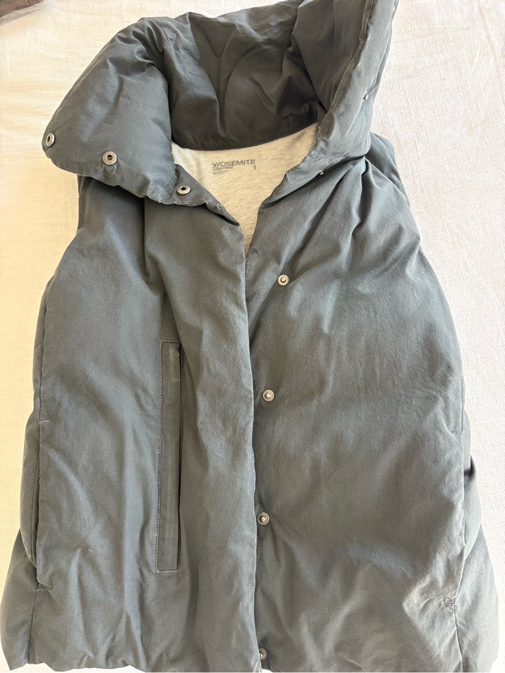 James Perse Yosemite Puffer vest